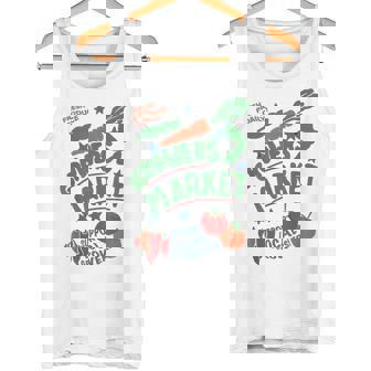FRESH PRODUCE DAILY GROWERS MARKET SUPPORT Design Tank Top - Monsterry