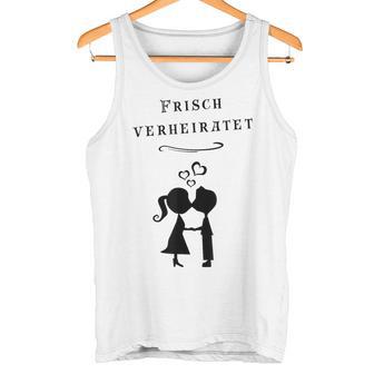 Frischerheiratet Wedding Marriage Honeymoon Marriage Tank Top - Geschenkecke