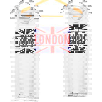 Fun An Colorful Bandiera Di Londra Union Jack Britannico Canotta - Novitaregali