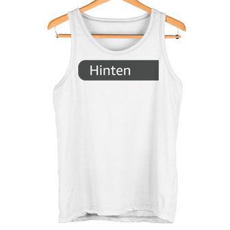 Für Die Person Hinter Mir Bist Du Unglaublich Wunderschönes Herz Liebe Tank Top - Geschenkecke