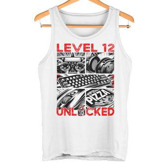 Geburtstag Level 12 Freigeschaltet Gaming & Zocker Tank Top - Geschenkecke