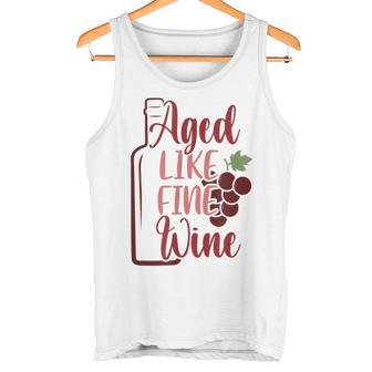 'Gereift Wie Guter Wein Tank Top - Geschenkecke