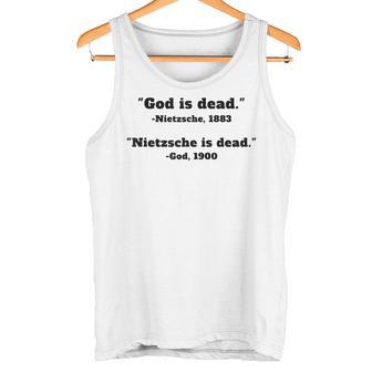 Gott Ist Tot Nietzsche Ist Tot T Tank Top - Geschenkecke