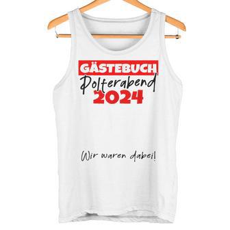 Guest Book For Signing 2024 Tank Top - Geschenkecke