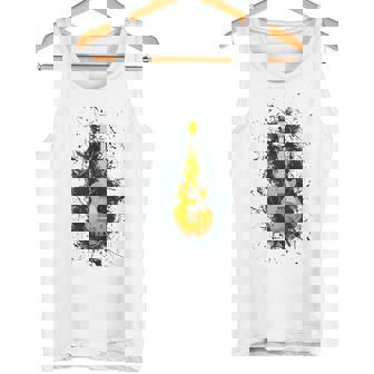 Guitarrista Guitarra Eléctrica Instrumento Musical Rock Music Sin Mangas Camiseta sin mangas - Regaloses
