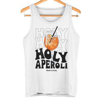 Holy Aperoly Lustiges Zitat Jga Geschenk Gray Tank Top - Geschenkecke