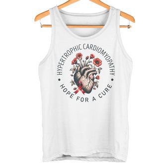 Hypertrophic Cardiomyopathy Awareness Hope For a Cure Tank Top - Monsterry