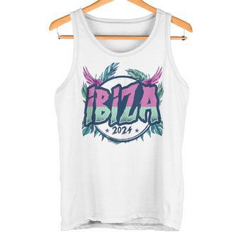 Ibiza 2024 Equipo De Fiestas Deacaciones Sin Mangas Camiseta sin mangas - Regaloses