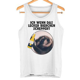 Ich Wenn Das Lecker Bierchen Scheppert X Tornado Bier Pedro Ich Wenn Das Lecker Tank Top - Geschenkecke