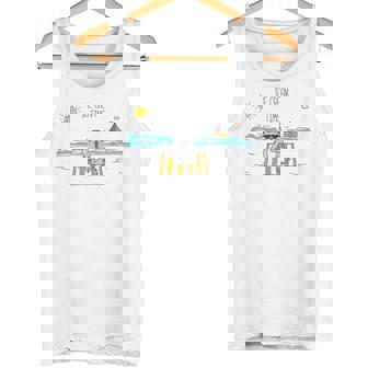 Kawaii Ice Cream Time Cat Popsicle Cute Summer Tank Top - Monsterry