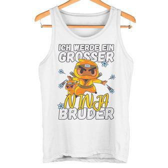 Kinder Ich Werde Ein Große Ninja Bruder Pregnancy Announcement 80 Tank Top - Geschenkecke