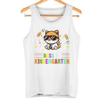 Kinder Mein Bruder Kommt In Die Schule Boss Im Kindergarten Tank Top - Geschenkecke