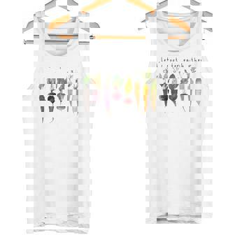 Let's Root For Each Other Mensaje De Letras Desgastadas Camiseta sin mangas - Regaloses
