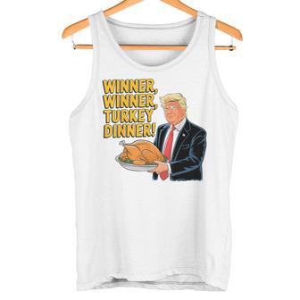 Lustiger Trump-Gewinner Truthahn Dinner Thanksgiving Tank Top - Geschenkecke