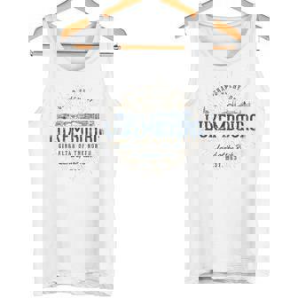 Luxembourg Estilo Retrointage Luxemburgo Camiseta sin mangas - Regaloses