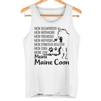 Mein Seelkomöster Meine Maine Coon Cat Lover Kitten Tank Top - Geschenkecke