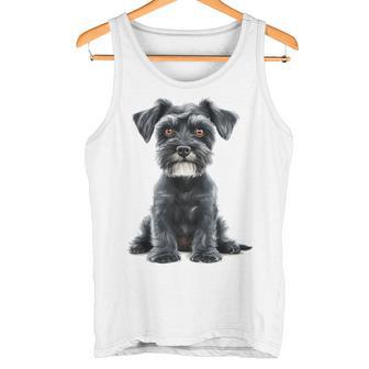 Miniature Schnauzer Dog Motif Pet Miniature Schnauzer Tank Top - Geschenkecke