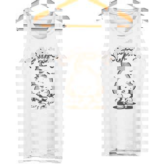 Monday Mood Lazy Retro Vintage Cartoon Character Premium Tank Top - Monsterry