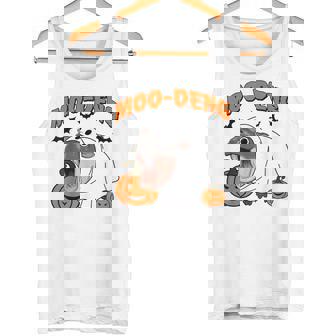 Moo Deng Halloween Boo Ghost Costume Moo-Deng Lover Tank Top - Monsterry