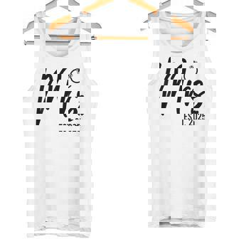Mrs Est 2025 Just Married Wedding Wife Mr & Mrs Couple Tank Top - Monsterry