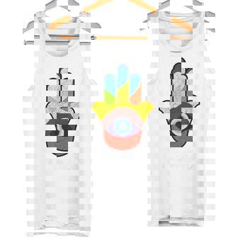 Namaste Spirituel Main De Hamsa Mauvais Œil Débardeur e - Cadeauxyz