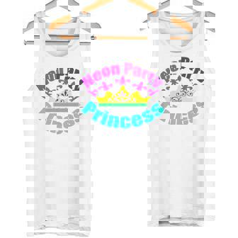 Neon Party Princess Crown Shirt For Neon Birthday Party Tank Top - Monsterry