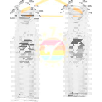 Niños 7º Cumpleaños Artes Marciales 7 Años Niña De Cumpleaños Camiseta sin mangas - Regaloses