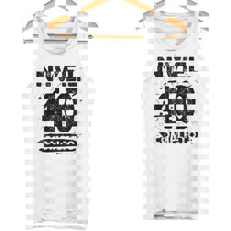 Nivel 40 Completo 40 Aniversario De Boda 40 Años Camiseta sin mangas - Regaloses