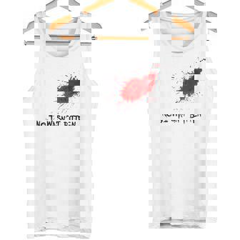 No I Wasn't Bitten Vampire Zombie Bite Halloween Costume Tee Tank Top - Monsterry