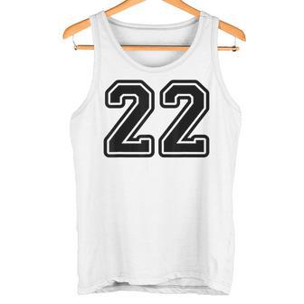 Number 22 Sport Number 22 Tank Top - Geschenkecke