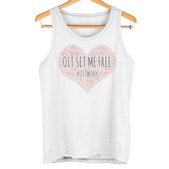 OIT Heart Tshirt For Fearless OIT Graduates Tank Top - Monsterry