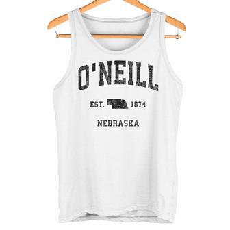 O'neill Nebraska Ne Sports intage Gray Tank Top - Geschenkecke