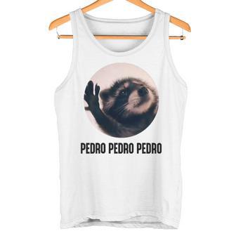 Pedro Pedro Raccoon X Meme Racoon Selfie Dance Tank Top - Geschenkecke