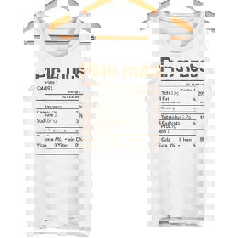 Pine Nuts Nutrition Fact Thanksgiving Christmas Tank Top Tank Top - Monsterry
