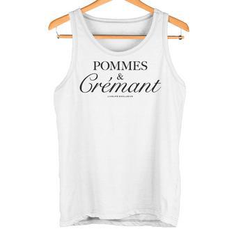 Pommes & Crémant X Livelife Love Champagne Fries Love Fun Tank Top - Geschenkecke