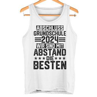 Primary School Graduation 2024 Mit Abstand Die Besten Children's Gray Tank Top - Geschenkecke