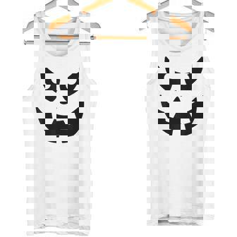 Pumpkin Jack-O-Lantern Boo Bucket Inspired Halloween Tank Top - Monsterry