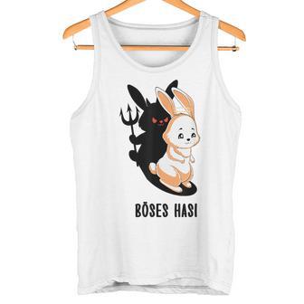 Rabbit Angel Rabbit Devil Angel Devil Evil Hasi Tank Top - Geschenkecke