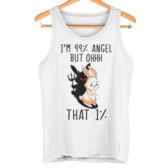 Rabbit Ich Bin 99 Engel Aber Ohhhh Das 1 Tank Top - Geschenkecke