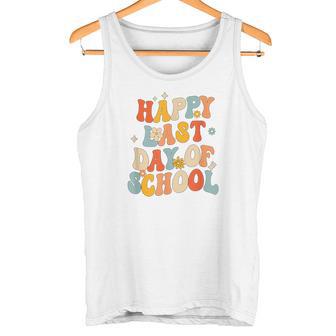 Retro Happy Last Day Of School End Of School Out Tank Top - Geschenkecke