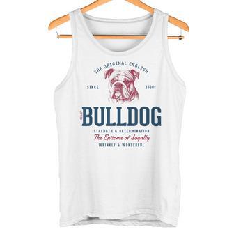 Retro Styleintage English Bulldog Tank Top - Geschenkecke