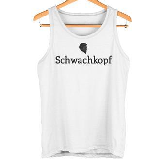 Schwach­Kopf Meme Robert Habeck Political Meme Gray Tank Top - Geschenkecke