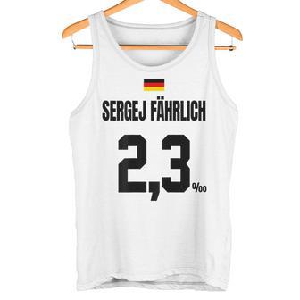 Sergej Fährlich Sauftrikot X Malle Party Trikot Deutschland Tank Top - Seseable