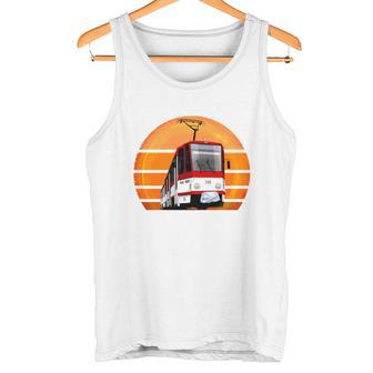 Straßenbahn Yoga Lustiges Strassenbahn Kt4d Straßenbahn Tank Top - Geschenkecke