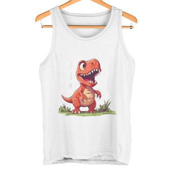 T-Rex 3Rd Birthday Dinosaur Ich Bin Schon 3 Jahre Alt Tank Top - Geschenkecke