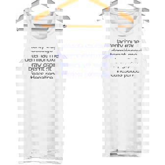 TENACITY GRIT BOLDNESS COURAGE -POSITIVE WORDS FOR CHANGE Tank Top - Monsterry