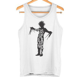 Tim Burton's Edward Scissorhands Movie Quote Tank Top - Geschenkecke