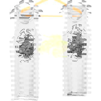 Historia De Los Tanques Militares Sherman M4a1 De La Segunda Guerra Mundial Camiseta sin mangas - Regaloses