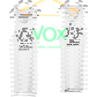 Vox España Menos Estado Mas Libertad Camiseta sin mangas - Regaloses
