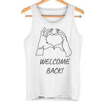 Welcome Back Zur Rückkehr Tank Top - Geschenkecke